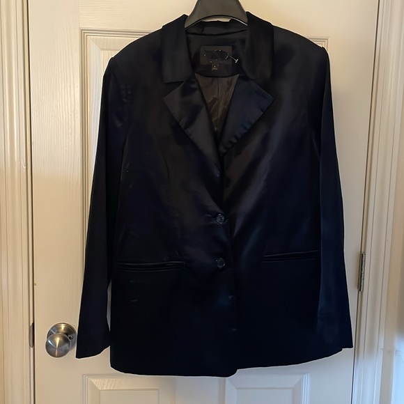 VELVET BOYFRIEND BLAZER Black Goth size 6 New Without tags Sexy Matrix - Picture 5 of 14